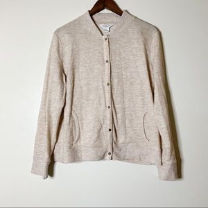 LIZ CLAIBORNE | Weekend Button Up Cardigan Sweater
